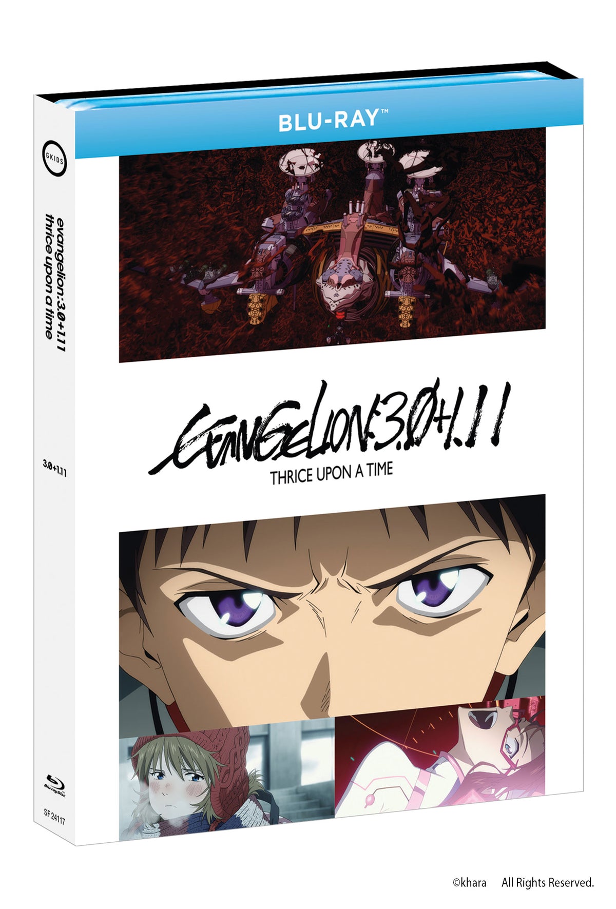 EVANGELION:3.0＋1.11 THRICE UPON A TIME Standard Edition — GKIDS Films