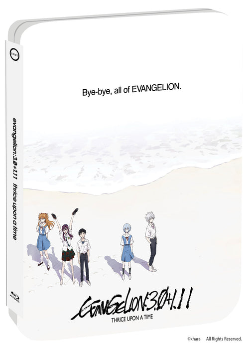 EVANGELION:3.0＋1.11 THRICE UPON A TIME Steelbook (Pre-order: Ships 7/2)