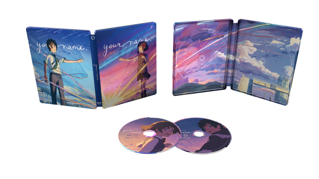 Your Name. Limited Edition Steelbook [4K UHD + Blu-ray] (Pre-order: Ships 8/25)